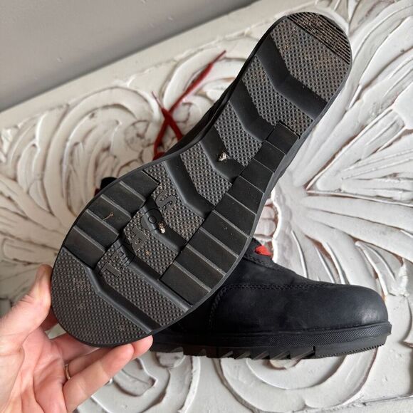Sorel Women's Evie Sport Lace Bootie black size 10 - Picture 9 of 10